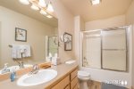 Shared Guest Bathroom with Tub/Shower Combo